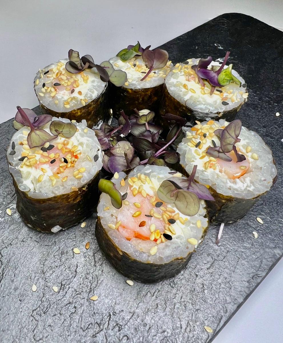 Чиз-маки с креветками