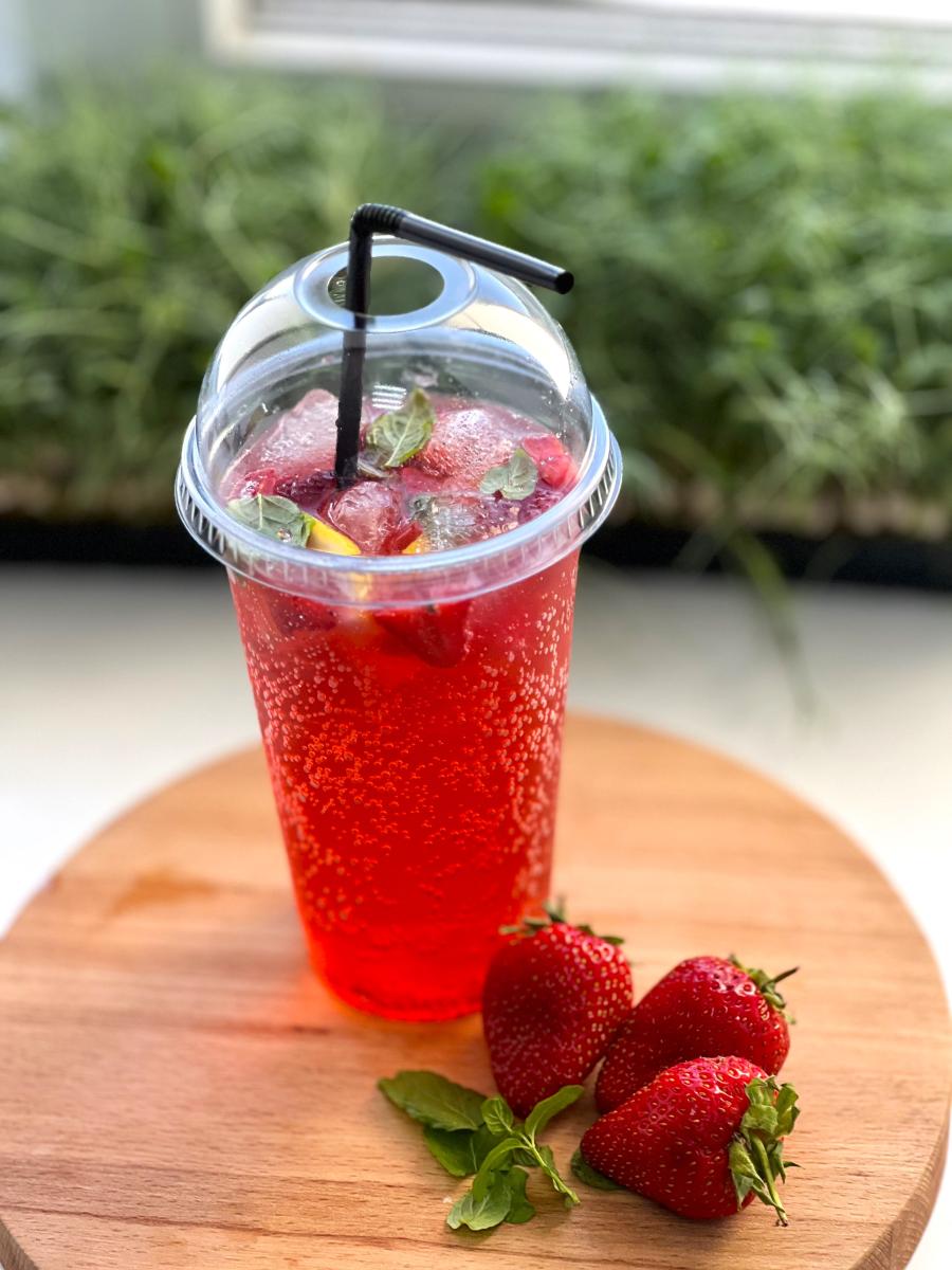 Мохито клубничный