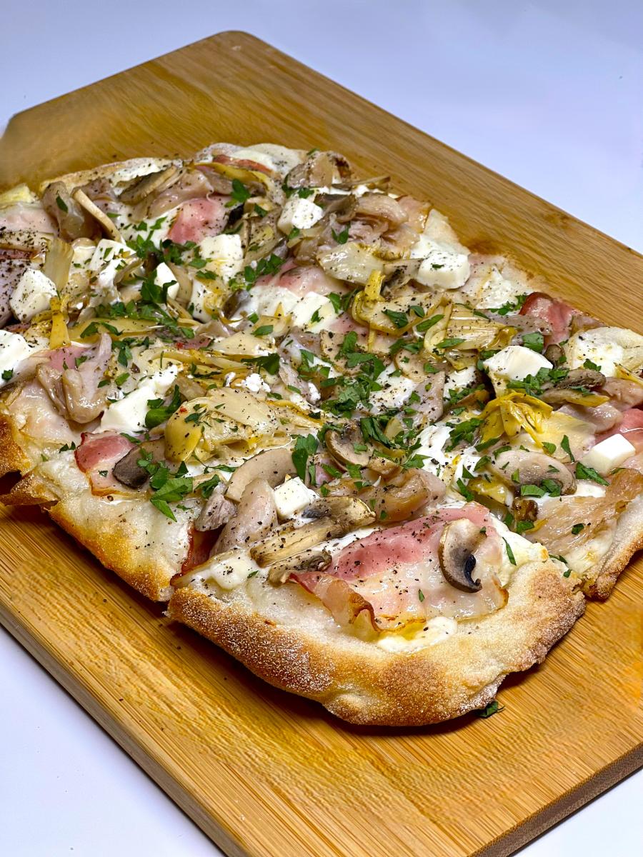 Пицца С курицей и беконом