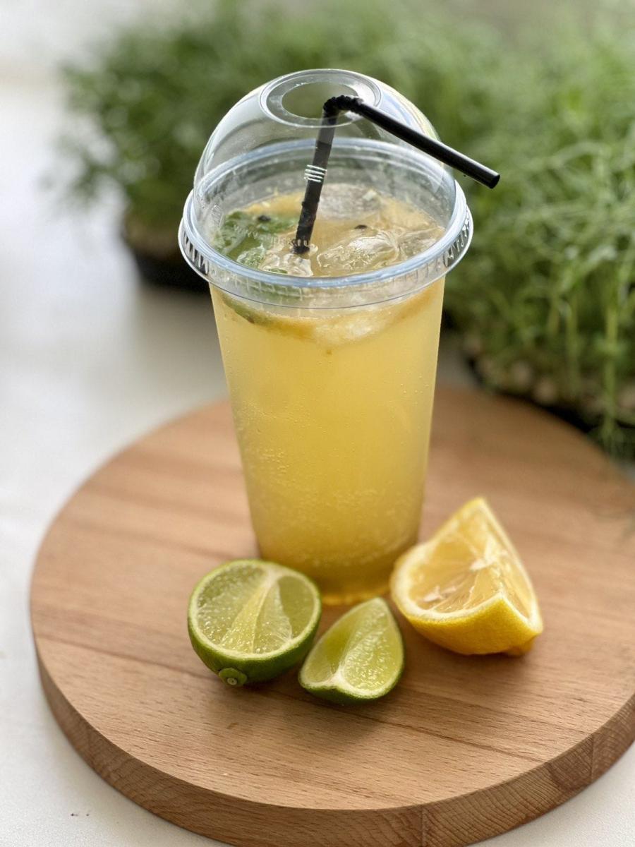 Лимонад манго-маракуйя