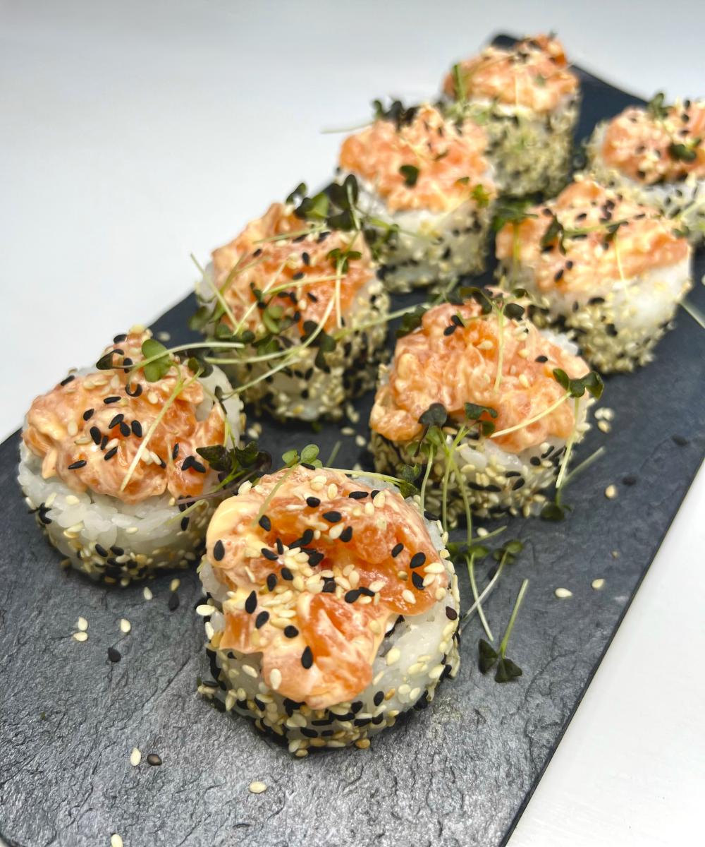 Лосось в соусе спайси