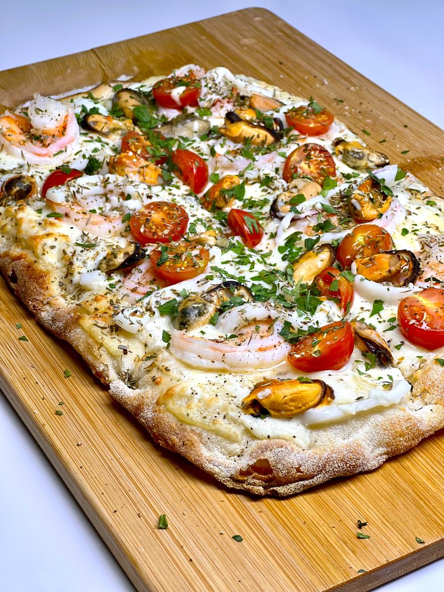 Пицца С морепродуктами