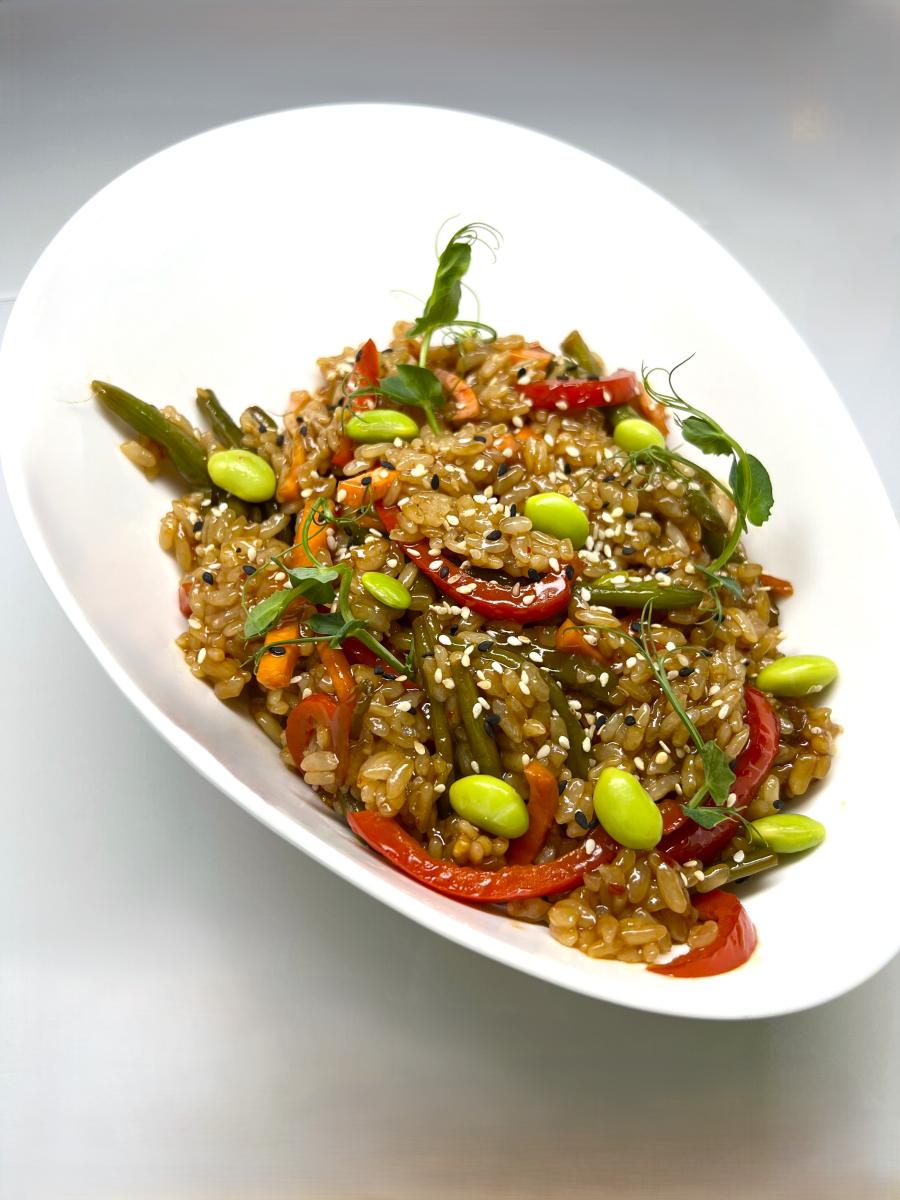 Тяхан с овощами