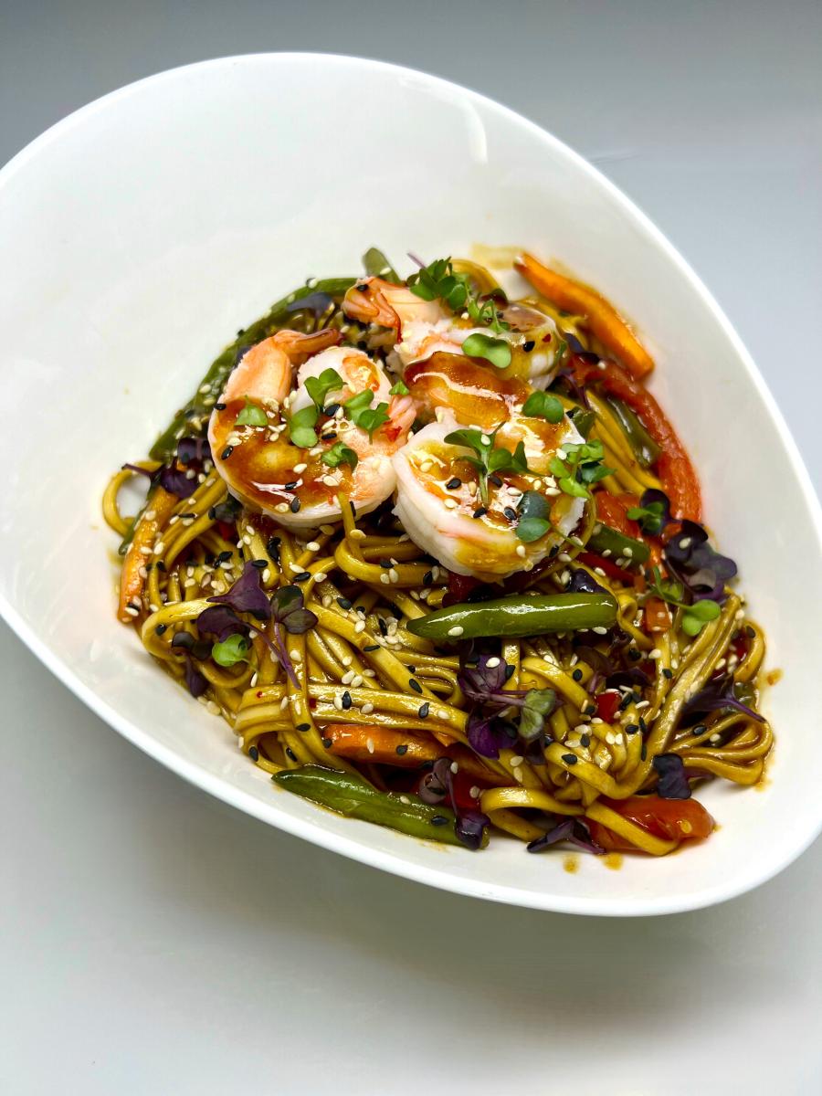 Соба с креветками