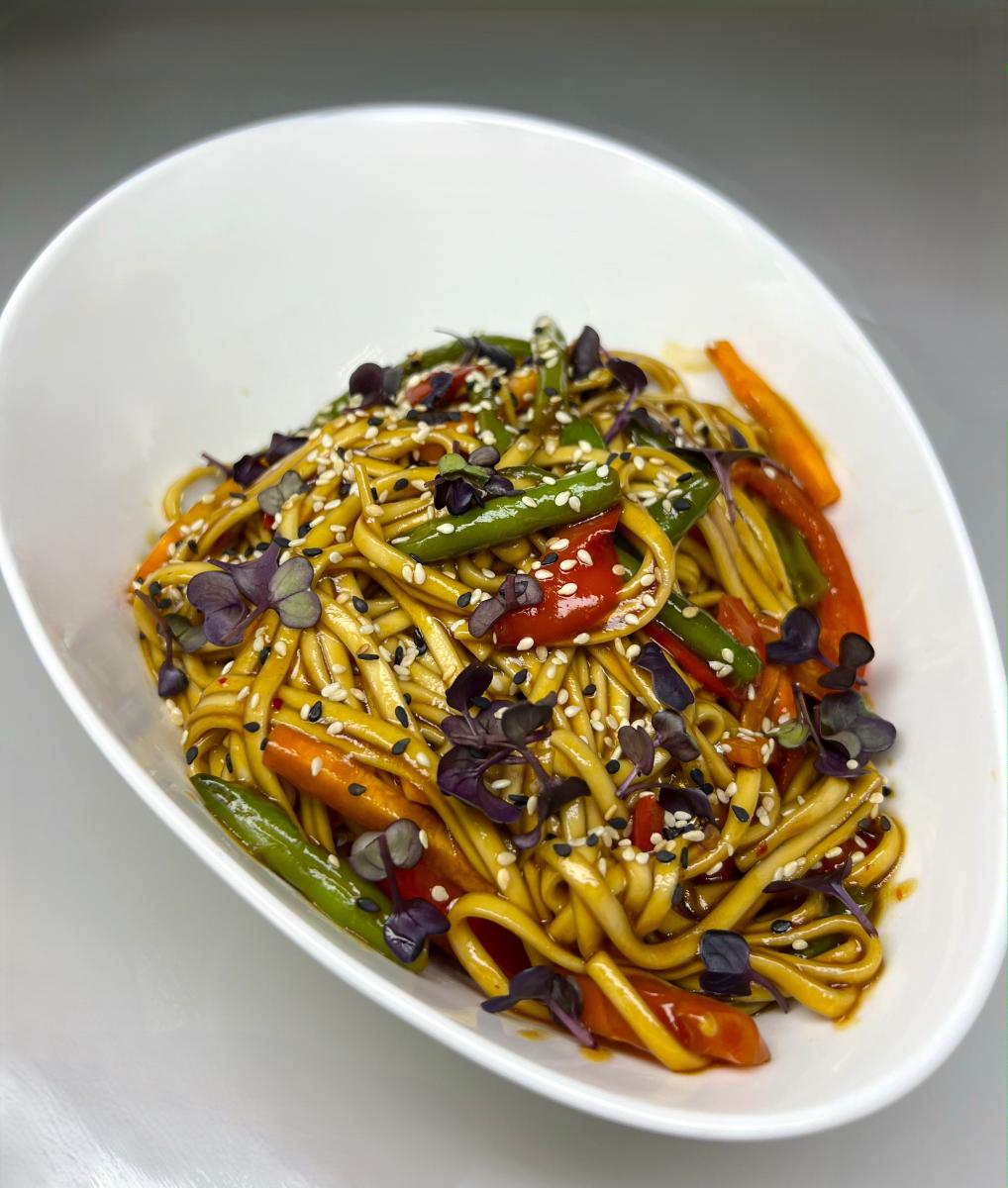 Соба с овощами