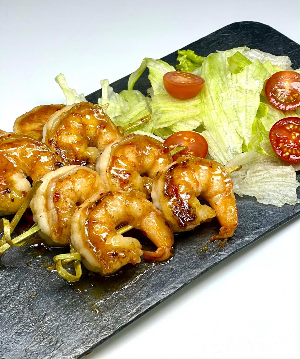 Жареные креветки 140г